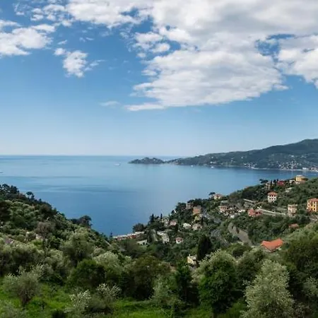 231c- Casa Sant'ambrogio Vista Mare, 2 Chilometri Dal Centro Di E Dal Mare Διαμέρισμα Zoagli